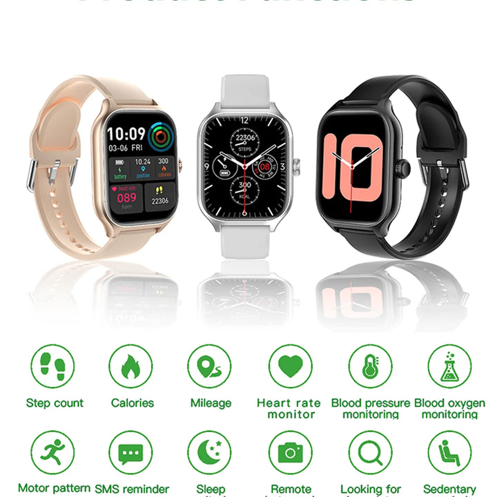 New Smart Watch Ultra Series 9 Bluetooth Call Health Monitor Waterproof Men Women Smartwatch 2024 Sport Fitness Bracelet Watches